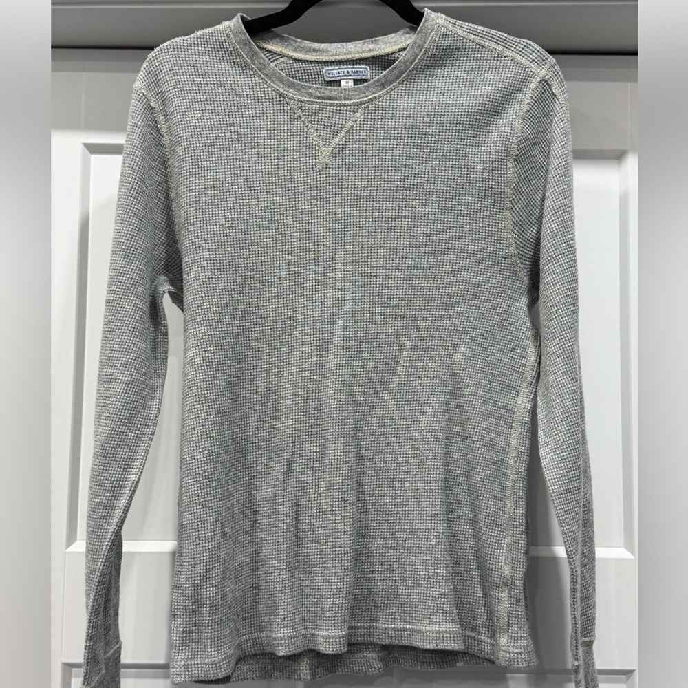 J Crew • Men's Waffle Knit Long Sleeve Shift